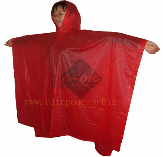 China wholesale rain poncho women PVC008